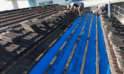 Restoration—roof tiles in Tweed Coast